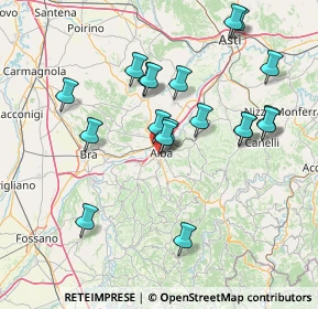 Mappa Via Gioacchino Rossini, 12051 Alba CN, Italia (15.22211)