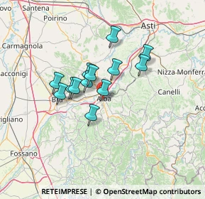 Mappa , 12051 Alba CN, Italia (9.91231)