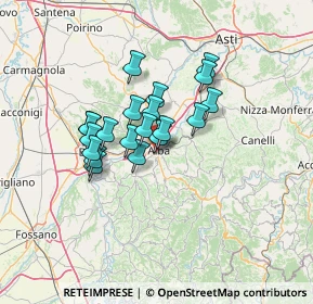 Mappa , 12051 Alba CN, Italia (9.9495)