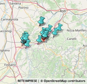 Mappa , 12051 Alba CN, Italia (9.24)