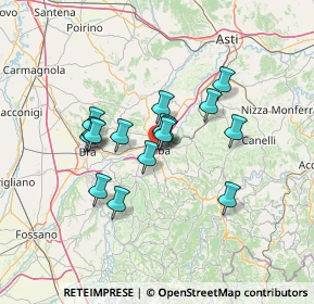 Mappa , 12051 Alba CN, Italia (10.6125)