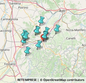 Mappa , 12051 Alba CN, Italia (9.48154)