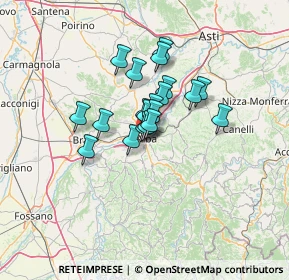 Mappa , 12051 Alba CN, Italia (8.377)