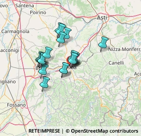 Mappa Via Gioacchino Rossini, 12051 Alba CN, Italia (9.44)