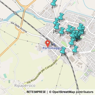 Mappa Via Donatori di Sangue, 44015 Portomaggiore FE, Italia (0.6105)