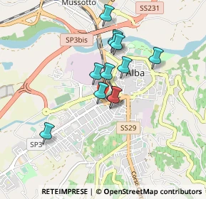 Mappa Via P. Ferrero, 12051 Alba CN, Italia (0.69333)