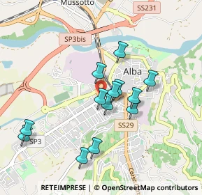 Mappa Via P. Ferrero, 12051 Alba CN, Italia (0.81615)