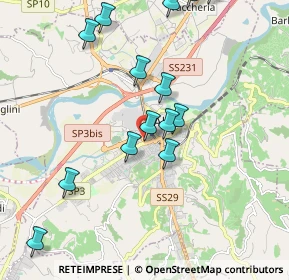Mappa Via P. Ferrero, 12051 Alba CN, Italia (2.14357)