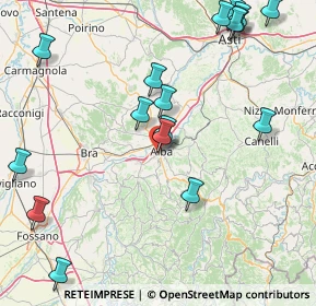 Mappa Via P. Ferrero, 12051 Alba CN, Italia (21.285)