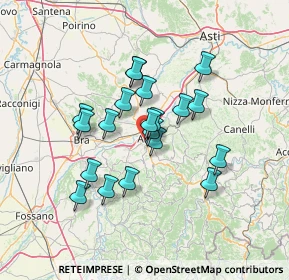 Mappa Via P. Ferrero, 12051 Alba CN, Italia (11.1565)