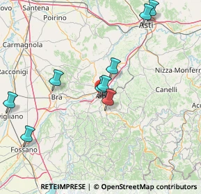 Mappa Via P. Ferrero, 12051 Alba CN, Italia (25.67375)
