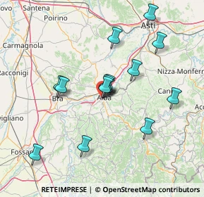 Mappa Via P. Ferrero, 12051 Alba CN, Italia (13.68286)