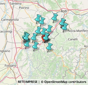 Mappa Via Pietro Ferrero, 12051 Feisoglio CN, Italia (10.1215)