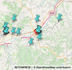 Mappa Via P. Ferrero, 12051 Alba CN, Italia (7.8015)