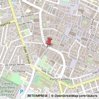 Mappa Corso Giuseppe Garibaldi, 16 B-C, 42121 Reggio nell'Emilia, Reggio nell'Emilia (Emilia Romagna)