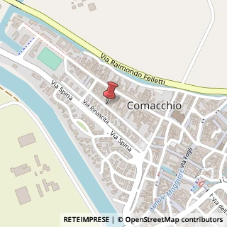 Mappa Via dei Mercanti, 70, 44022 Comacchio FE, Italia, 44022 Comacchio, Ferrara (Emilia Romagna)