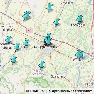Mappa Via S. Martino, 42100 Reggio nell'Emilia RE, Italia (8.141)