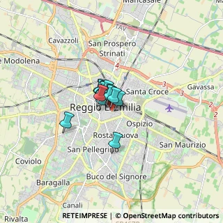 Mappa Via S. Martino, 42100 Reggio nell'Emilia RE, Italia (0.66)