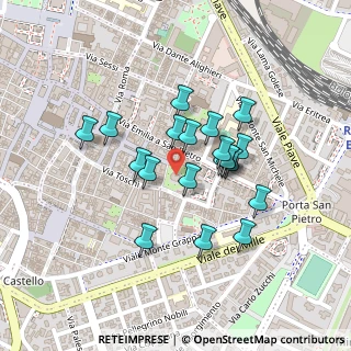 Mappa Via S. Martino, 42100 Reggio nell'Emilia RE, Italia (0.179)