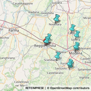 Mappa Via S. Martino, 42100 Reggio nell'Emilia RE, Italia (16.30583)