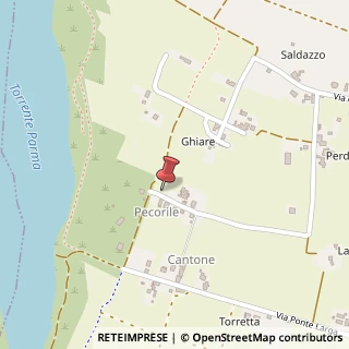 Mappa Via Perdosa, 32, 43022 Basilicanova PR, Italia, 43030 Montechiarugolo, Parma (Emilia Romagna)