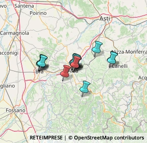 Mappa Piazza S. Paolo, 12051 Alba CN, Italia (8.106)