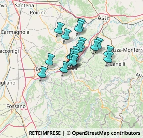 Mappa Piazza della Chiesa, 12051 Alba CN, Italia (8.406)