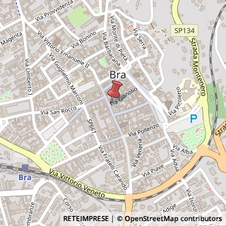 Mappa Via Vittorio Emanuele II, 223, 12042 Bra, Cuneo (Piemonte)