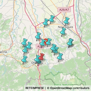 Mappa 15060 Castelletto d'Orba AL, Italia (7.01211)