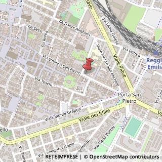Mappa Via Emilia A S. Pietro, 41, 42121 Reggio nell'Emilia, Reggio nell'Emilia (Emilia Romagna)