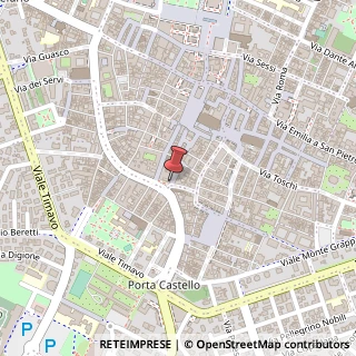 Mappa Corso Giuseppe Garibaldi, 1, 42121 Reggio nell'Emilia, Reggio nell'Emilia (Emilia Romagna)