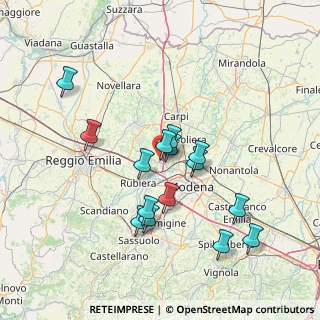 Mappa Via Achille Grandi, 41011 Campogalliano MO, Italia (13.532)
