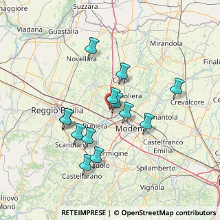 Mappa Via Achille Grandi, 41011 Campogalliano MO, Italia (13.23)