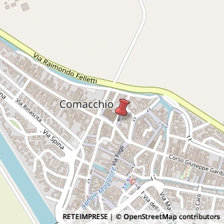 Mappa Via Canonica, 10, 44022 Comacchio FE, Italia, 44022 Comacchio, Ferrara (Emilia Romagna)
