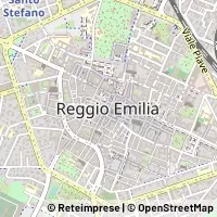 Kaart Reggio nell'Emilia