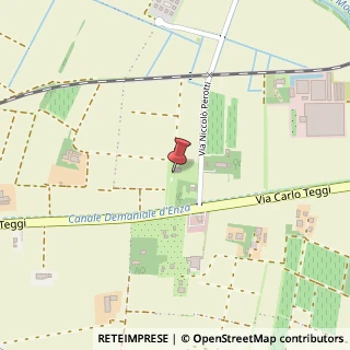 Mappa Via C. Teggi, 7, 42123 Reggio nell'Emilia, Reggio nell'Emilia (Emilia Romagna)