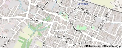 Mappa Cavriago