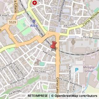 Mappa Via Duccio Galimberti, 3, 12051 Alba, Cuneo (Piemonte)