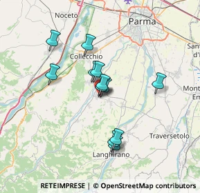 Mappa Via Giosuè Carducci, 43035 Felino PR, Italia (5.595)