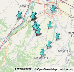 Mappa Via Giosuè Carducci, 43035 Felino PR, Italia (6.09063)