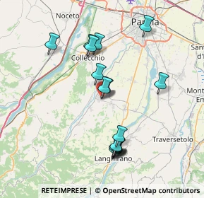 Mappa Via Giosuè Carducci, 43035 Felino PR, Italia (7.305)