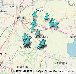 Mappa Via della Solidarietà, 44015 Portomaggiore FE, Italia (11.3355)