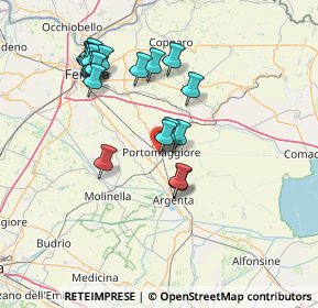 Mappa Via della Solidarietà, 44015 Portomaggiore FE, Italia (14.4665)