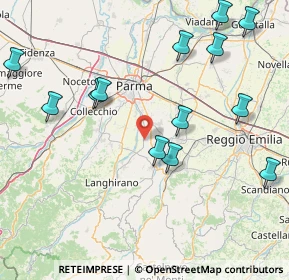 Mappa Via Renzo Pezzani, 43030 Basilicanova PR, Italia (19.12769)