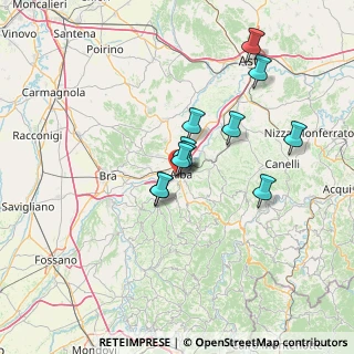 Mappa Via Aldo Moro, 12051 Alba CN, Italia (11.18545)