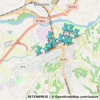 Mappa Via Aldo Moro, 12051 Alba CN, Italia (0.59455)
