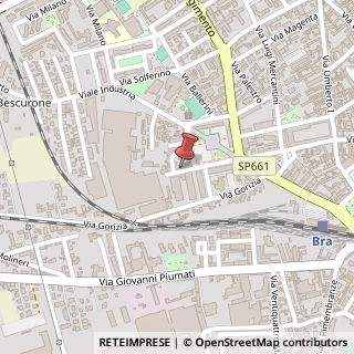 Mappa Via Alerino Palma di Cesnola, 3, 12042 Bra, Cuneo (Piemonte)