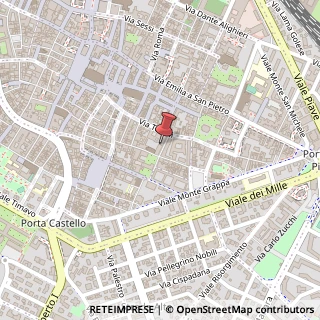 Mappa Via D. Zeffirino Jodi, 3, 42121 Colorno, Parma (Emilia Romagna)