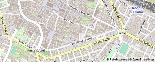 Mappa 레조넬에밀리아