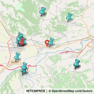 Mappa Via dei Roeri, 12069 Cinzano CN, Italia (5.5205)